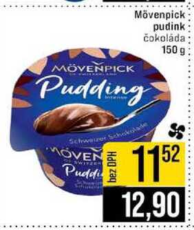 Mövenpick pudink čokoláda 150 g 