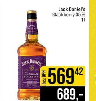 Jack Daniel's Blackberry 35% 1l