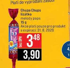 Chupa Chups lízátko melody pops 15 g