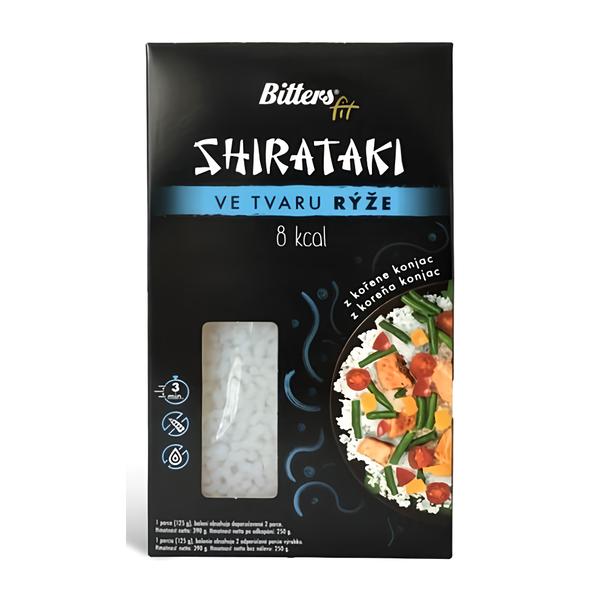 Bitters Fit Shirataki ve tvaru rýže
