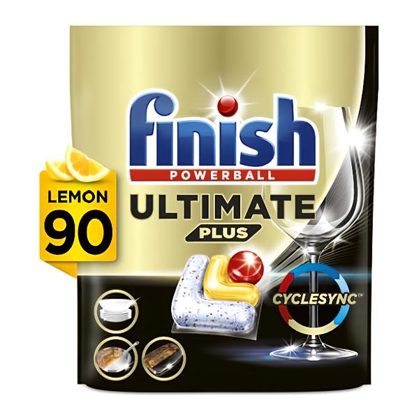 Finish Ultimate Plus All-in-1 kapsle do myčky na nádobí Lemon