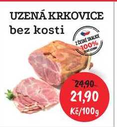 UZENÁ KRKOVICE bez kosti 100g 