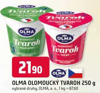 OLMA OLOMOUCKÝ TVAROH 250 g 
