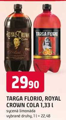 ROYAL CROWN COLA 1,33l