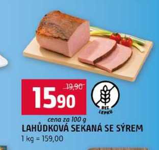 LAHŮDKOVÁ SEKANÁ SE SÝREM 100g