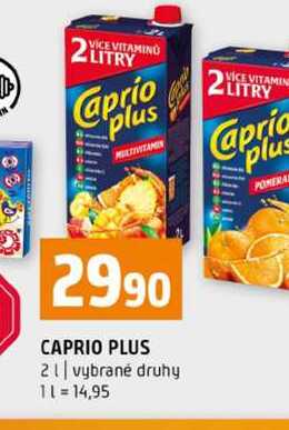 CAPRIO PLUS 2l vybrané druhy 