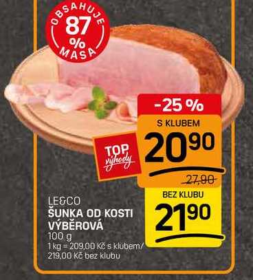 ŠUNKA OD KOSTI 100 g 