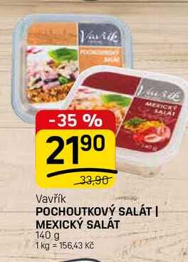 POCHOUTKOVÝ SALÁT | MEXICKÝ SALÁT 140 g 
