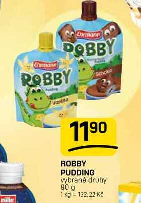 ROBBY PUDDING vybrané druhy 90 g