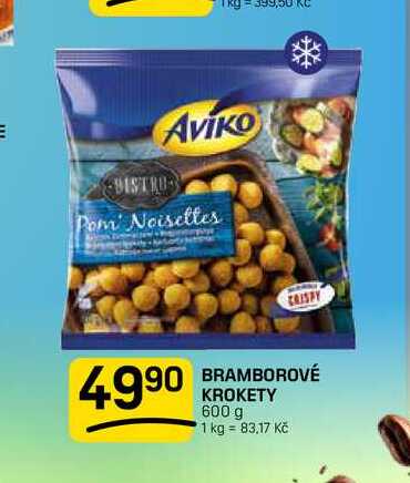 BRAMBOROVÉ KROKETY 600 g 
