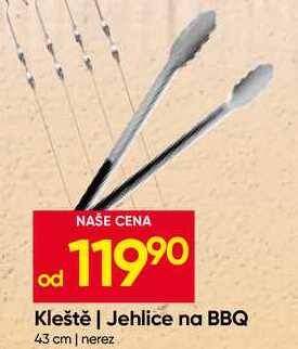 Kleště, Jehlice na BBQ 43 cm 