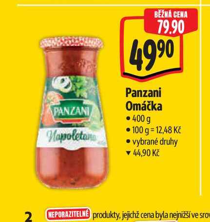   Panzani Omáčka   400g  