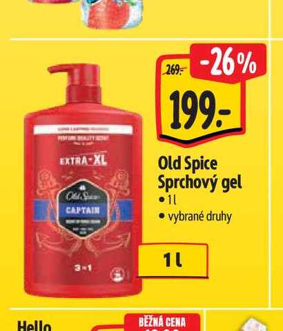  Old Spice Sprchový gel 1 l