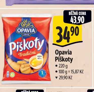   Opavia Piškoty 220 g 