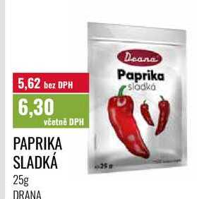 PAPRIKA SLADKÁ 25g 