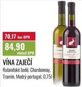 VÍNA ZAJEČÍ 0,75l