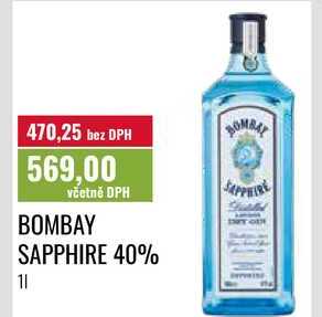 BOMBAY SAPPHIRE 40% 1l