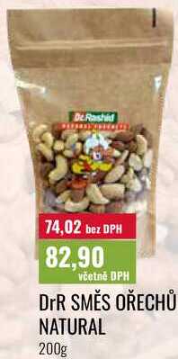 DrR SMĚS OŘECHŮ NATURAL 200g 