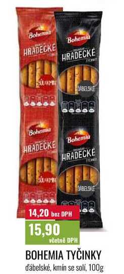 BOHEMIA TYČINKY 100g