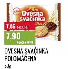 OVESNÁ SVAČINKA POLOMÁČENÁ 50g 