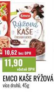 EMCO KAŠE RÝŽOVÁ 45g 