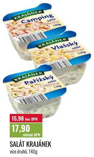SALÁT KRAJÁNEK 140g 