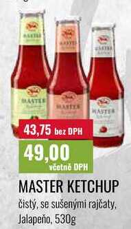MASTER KETCHUP 530g