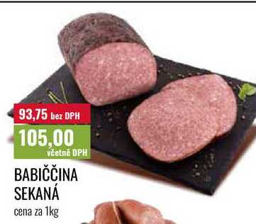BABIČČINA SEKANÁ cena za 1kg 