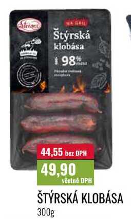 ŠTÝRSKÁ KLOBÁSA 300g 