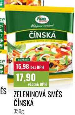 ZELENINOVÁ SMĚS ČÍNSKÁ 350g 