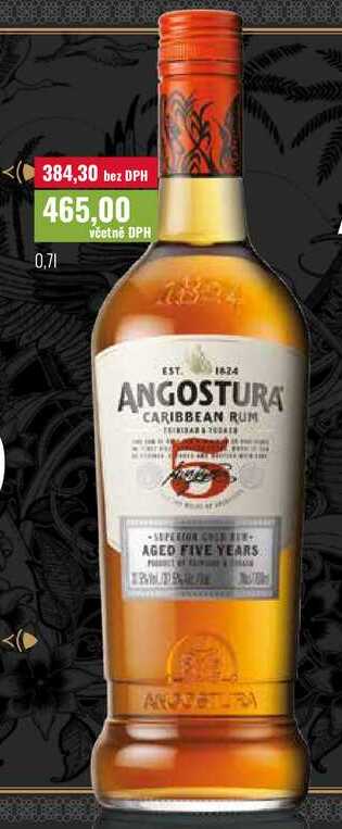 ANGOSTURA CARIBBEAN RUM 0,7l