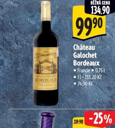  Château Galochet Bordeaux 0,75 l