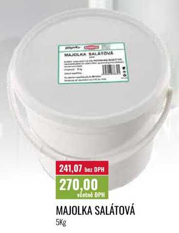 MAJOLKA SALÁTOVÁ 5Kg 