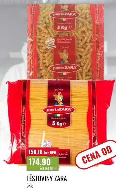 TĚSTOVINY ZARA 5Kg 