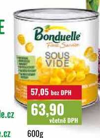 Bonduelle SOUS VIDE 600g