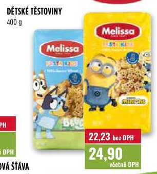 DĚTSKÉ TĚSTOVINY 400 g 