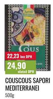 COUSCOUS SAPORI MEDITERRANEI 500g 