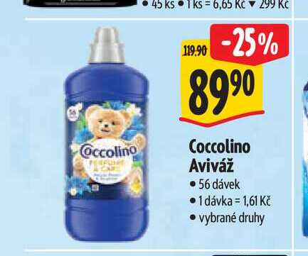  Coccolino Aviváž  56 dávek 