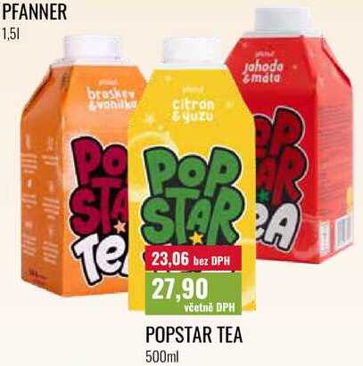 POPSTAR TEA 500ml 