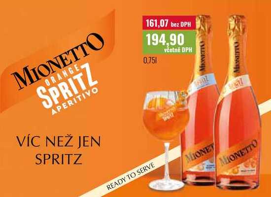 MIONETTO ORANGE SPRITZ 0,75l