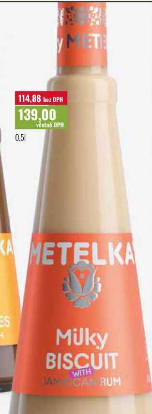 KAMETELKA  Mulky BISCUIT, 0.5l