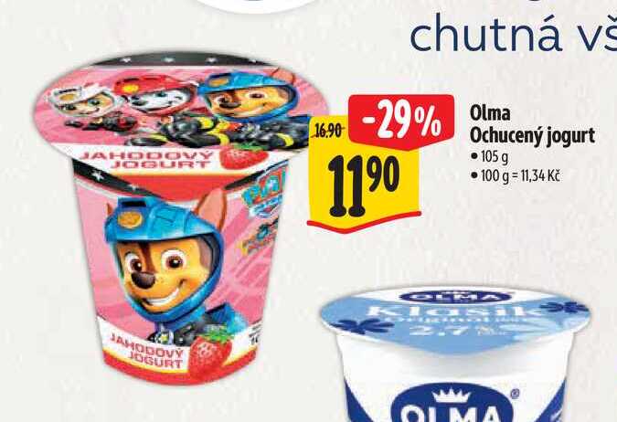  Olma  Ochucený jogurt  105 g 