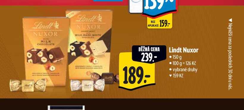 Lindt Nuxor 150 g 