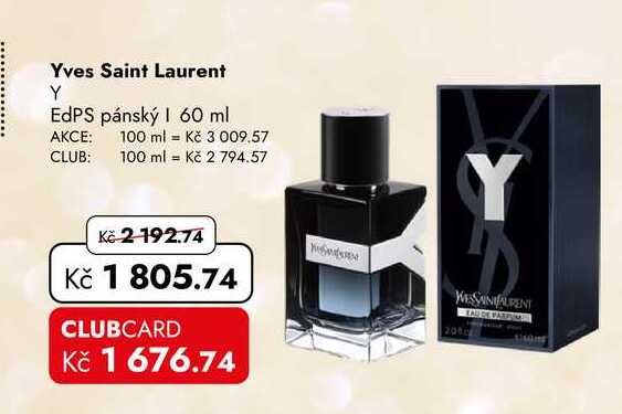 Yves Saint Laurent Y EdPS pánský 60 ml  
