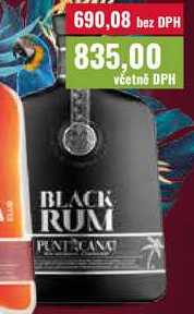 BLACK RUM PUNTACANA 0,7l