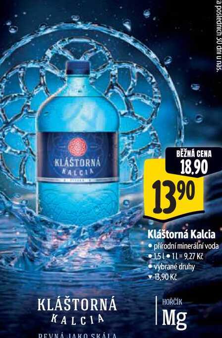   Kláštorná Kalcia  1,5 l