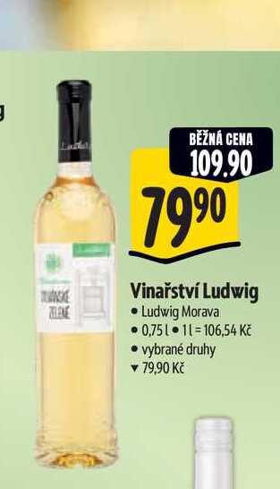   Vinařství Ludwig  0,75 l