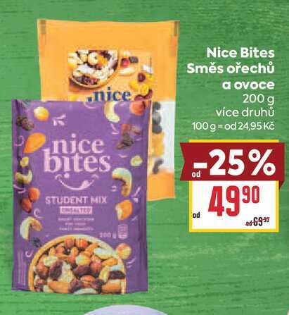 Nice Bites Směs ořechů a ovoce 200 g 
