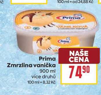 Prima Zmrzlina vanička 900 ml 