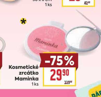 Kosmetické zrcátko Maminka 1ks 